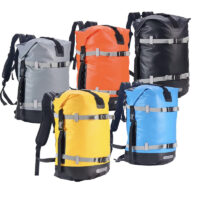 Customized logo 35L 55L Semi Cylindrical Camping and Hiking Waterproof Dry Bag Backpack