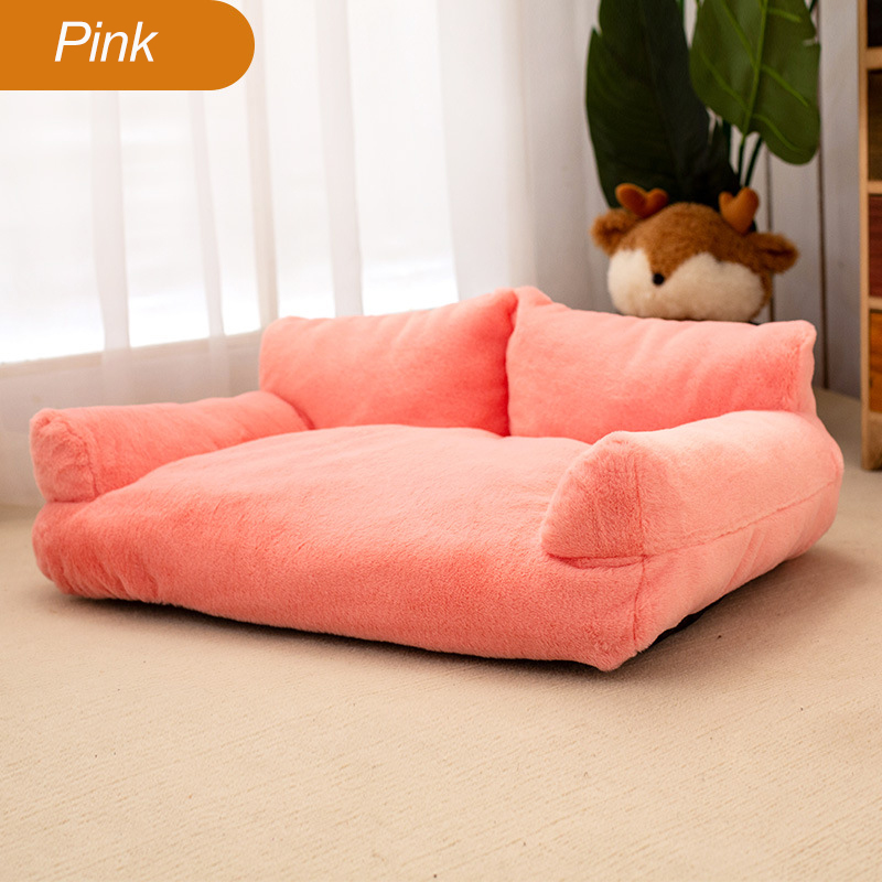 Cross-border new four-season universal warm large-sized pet bed, thick sofa cat bed and dog bed, wear-resistant dog mat and cat bed - Image 7