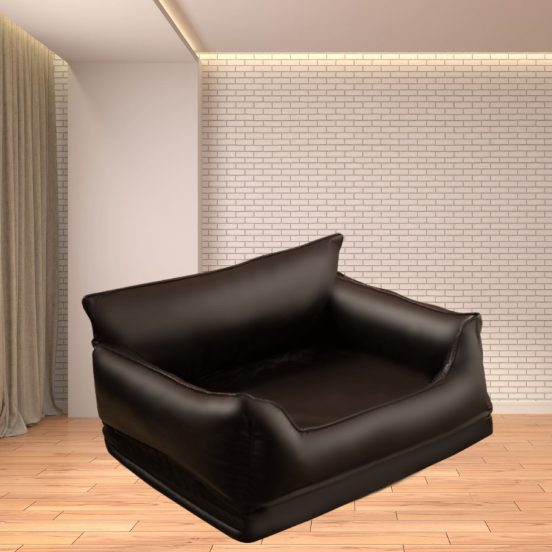 New pet leather sofa cushion dog bed, moisture-proof, durable, and washable dog kennel - Image 7